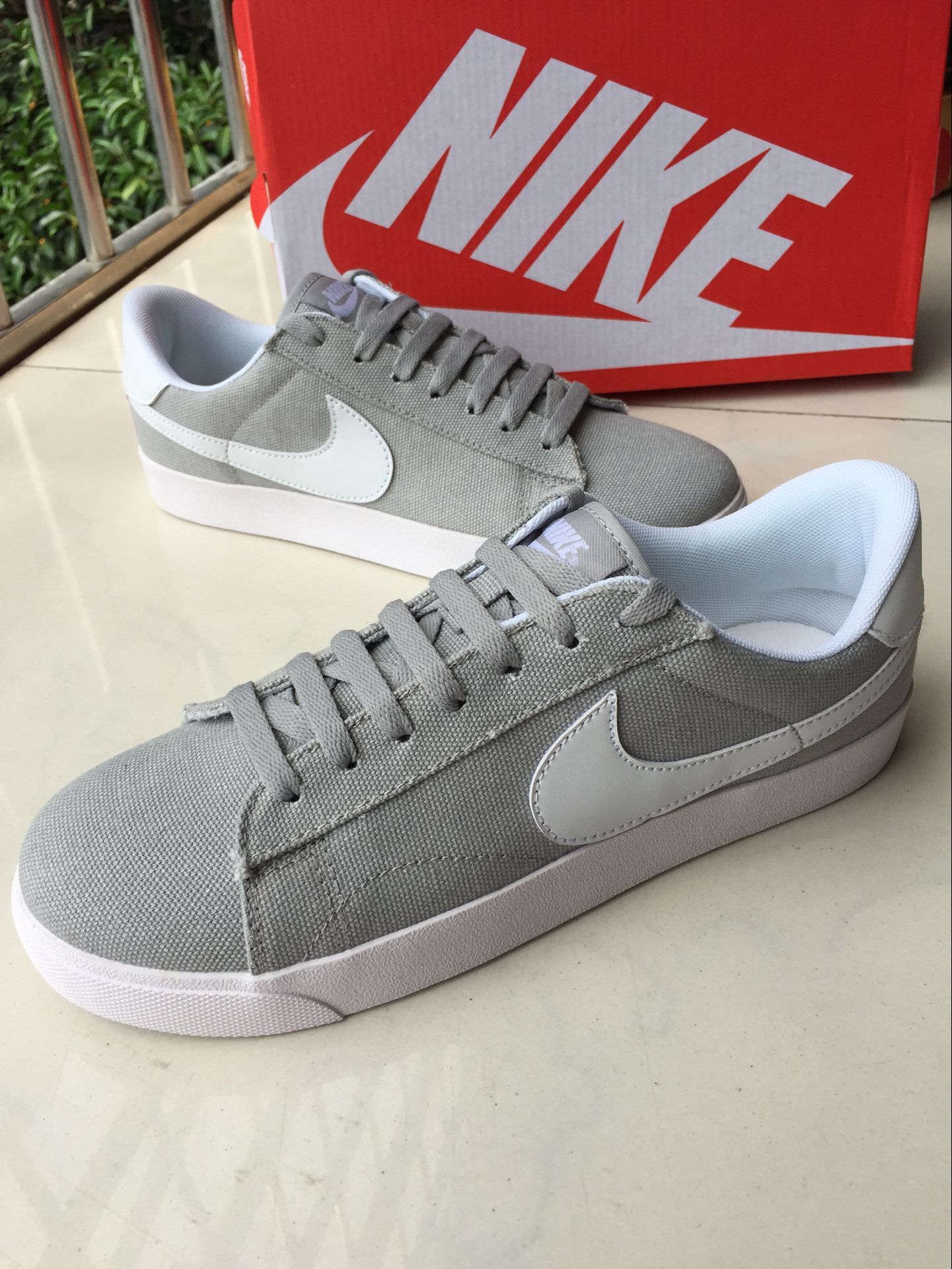 Nike Blazer 4 Low Grey Shoes